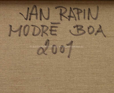  / Modré boa / Jan Rapin