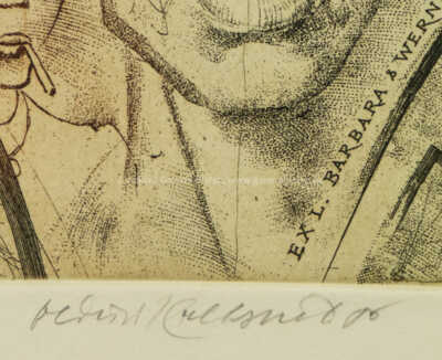  / ex libris Barbara et Werner Daniel / Oldřich Kulhánek