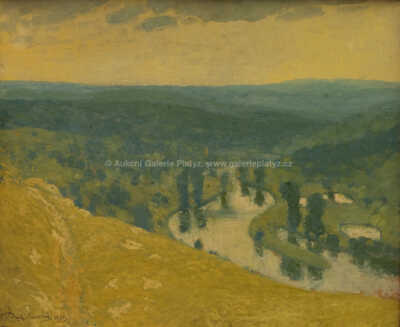  / Nad řekou / Josef Písecký (Liška)