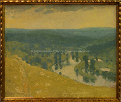 Josef Písecký (Liška) - Nad řekou