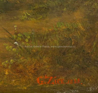  / Lovecká scéna / Gustav Zick