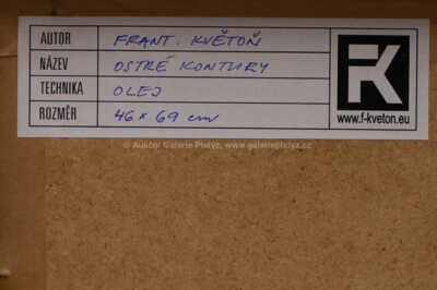  / Ostré kontury / František Květoň