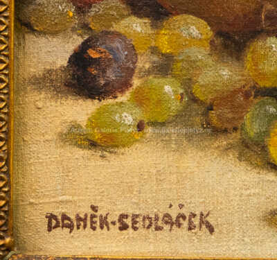  / Zátiší s ovocem / František Daněk - Sedláček