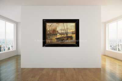  / Přístav ve Stockholmu / Alois Tužinský (Tužina)