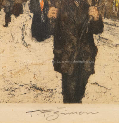  / Trh na Staroměstském náměstí / František Tavík Šimon