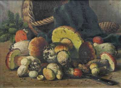  / Houbařské zátiší / Josef  Farský