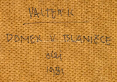  / Domek v Blaničce / Karel Valter