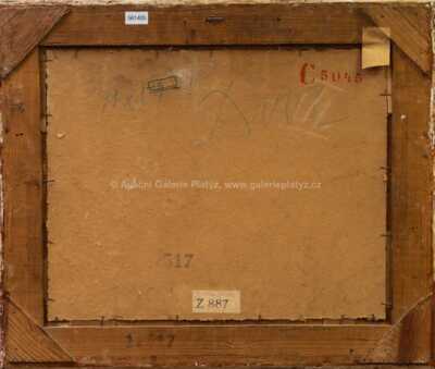  / Zimní náves /   Autor neurčen