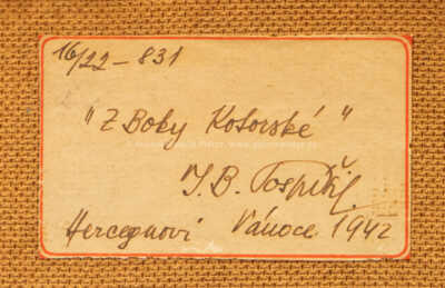  / U moře - konvolut dvou kusů / Jan Bohumil Pospíšil