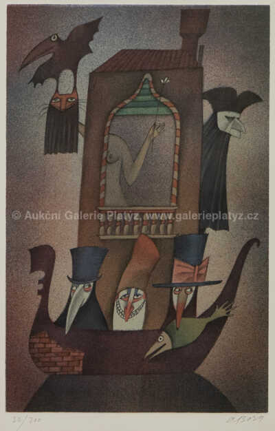  / Karnevalový večer / Adolf Born