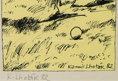  / Letadlo nad balvany / Kamil Lhoták