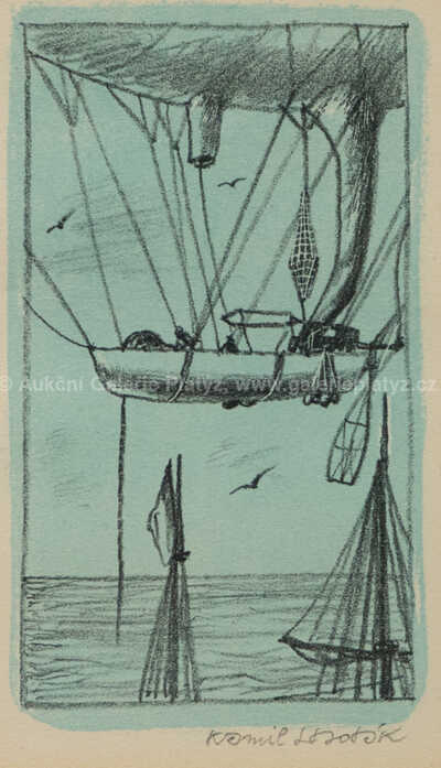  / Kabina vzducholodě / Kamil Lhoták