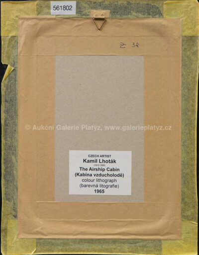  / Kabina vzducholodě / Kamil Lhoták