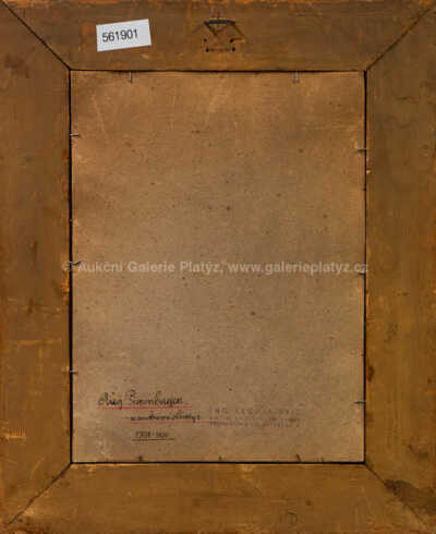  / Krajina se zříceninou / A. B. Piepenhagen