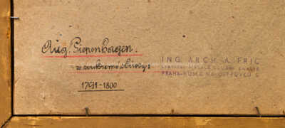  / Krajina se zříceninou / A. B. Piepenhagen