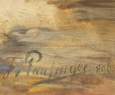  / Jeleni na lesní mýtině / Franz Xavier von Pausinger