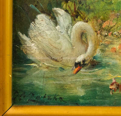  / Dáma s amorky / Hans Zatzka