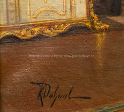  / Zámecký interiér /   Autor neurčen