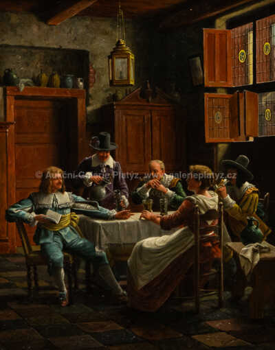  / Hospodská scéna / Wilhelm Friedrich Giessel