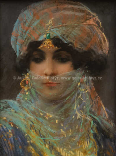  / Žena se závojem / Kamil Vladislav Muttich