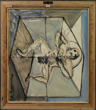  / Dva akty (oboustranná malba) / Jiří Načeradský