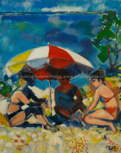  / Na pláži / Pravoslav Kotík