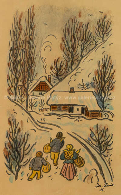  / Koledníci / Josef Lada