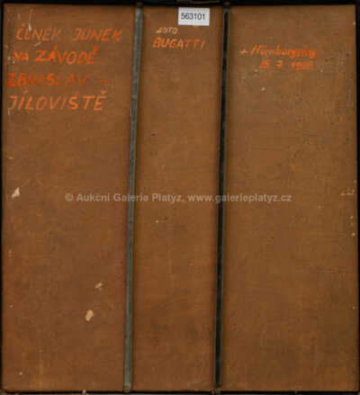  / Čeněk Junek na závodě / Jindra Kocourek