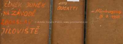  / Čeněk Junek na závodě / Jindra Kocourek