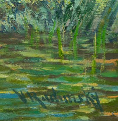  / Letní den u řeky / Václav Radimský