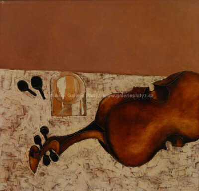  / Motiv s houslemi / Jan Rapin