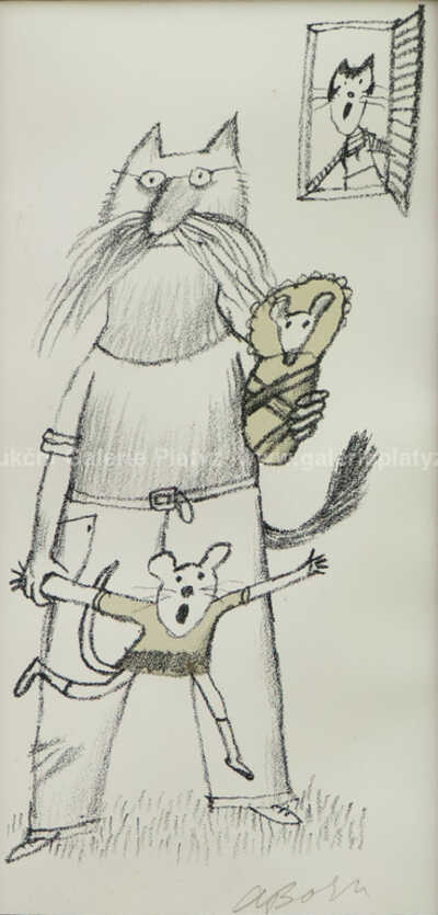  / Kočkomyší rodina / Adolf Born