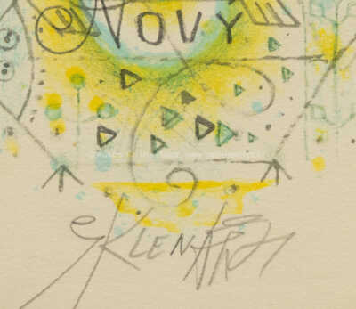  / Konvolut dvou kusů (litografie) / Zdeněk Sklenář