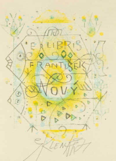  / Konvolut dvou kusů (litografie) / Zdeněk Sklenář