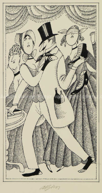  / Galantní tanečník / Adolf Born