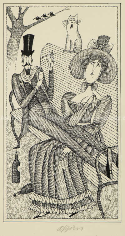  / Galantní společník / Adolf Born