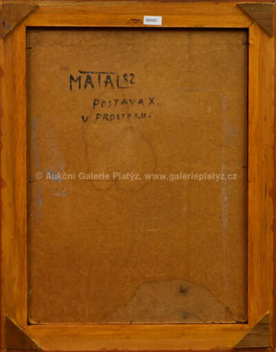  / Postava X v prostoru / Bohumír Matal