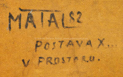  / Postava X v prostoru / Bohumír Matal