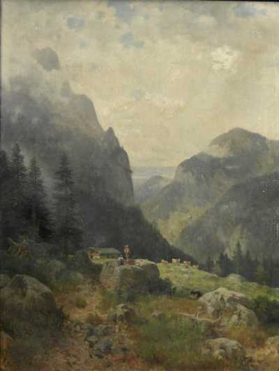  / Romantická krajina / Ludwig Sckell