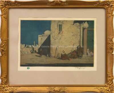 František Tavík Šimon - Nocturno, Tanger