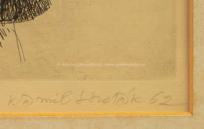  / Dívka s mašlí / Kamil Lhoták