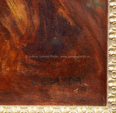  / Návrh opony Žateckého divadla / Oskar Brázda