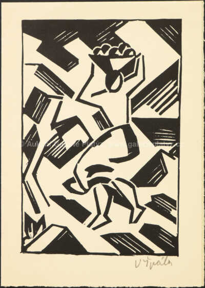  / Žena s košem jablek / Václav Špála