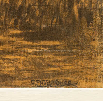  / V zámeckém parku / Ferdinand Engelmüller