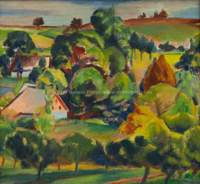  / Pohled do údolí / Jan Trampota