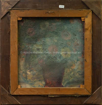  / Žena s květinou ve váze / Josef Schmitt