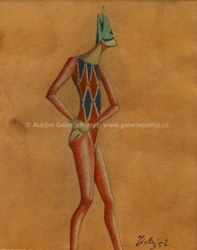  / Harlekýn / František  Tichý