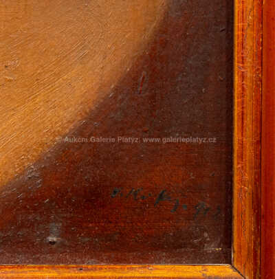  / Portrét dívky /   Autor neurčen