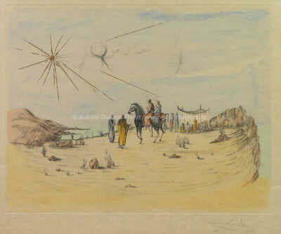  / Pouť do Betléma / Salvador Dalí