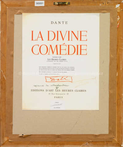  / Božská komedie / Salvador Dalí